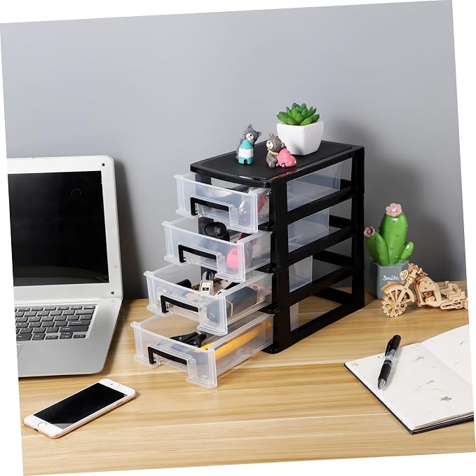 BESPORTBLE 4-Layer Plastic Drawer Storage Cabinet - Image 6