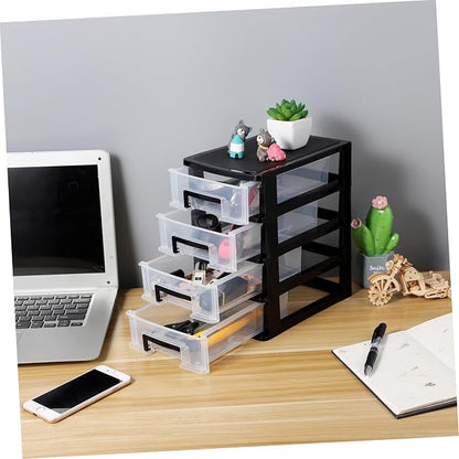 BESPORTBLE 4-Layer Plastic Drawer Storage Cabinet - Image 6