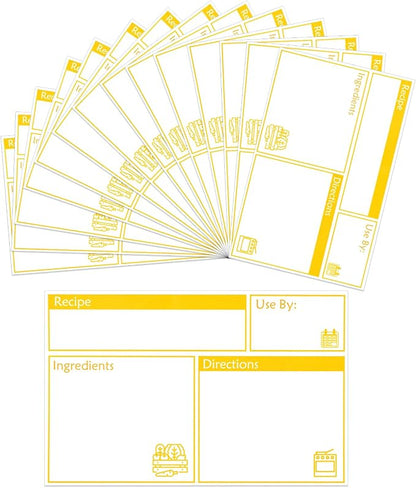 100pcs Labels for Freezer Bags Freezer Meal Labels - Image 2