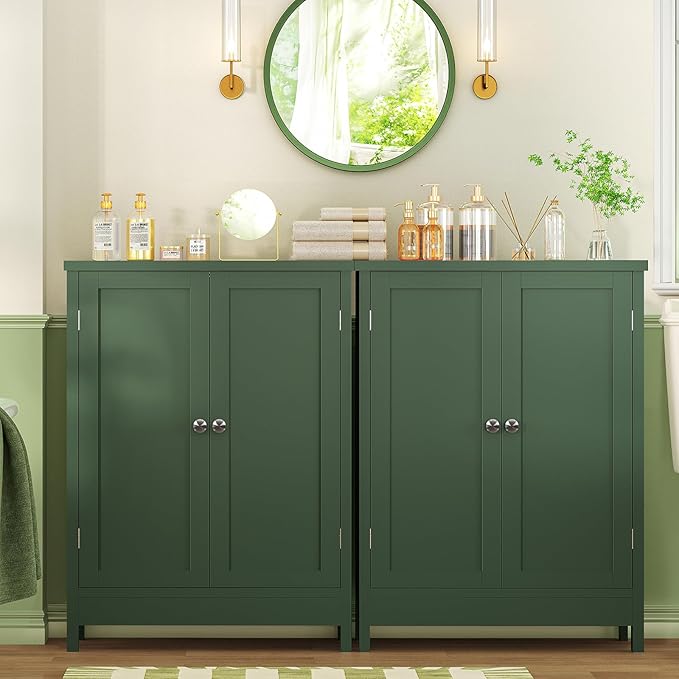 Iwell Bathroom Cabinet, Bathroom Storage Cabinet - Image 2