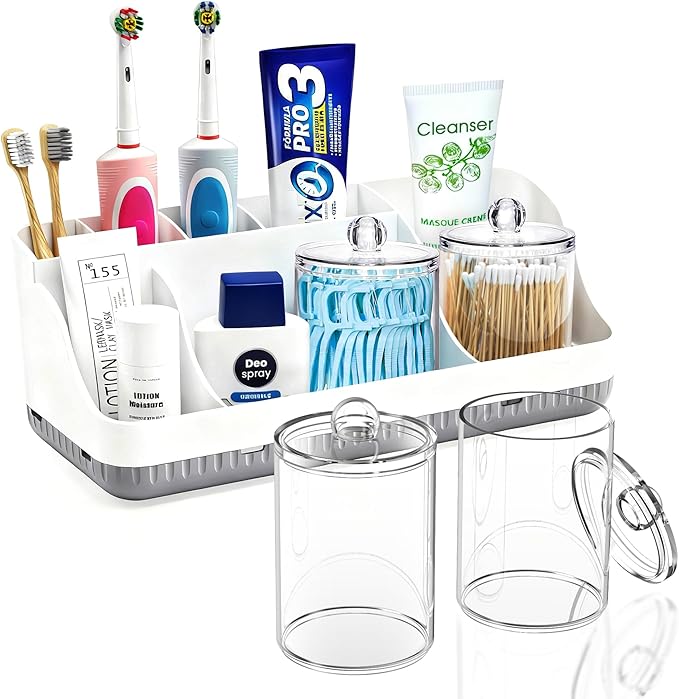 Bathroom Counter Organizer and Storage by Homtalker
