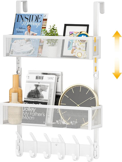 LUCYCAZ Over The Door Hooks Organizer, Door Hanger by LUCYCAZ