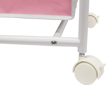 Simple Houseware 2-Bag Heavy Duty Rolling Laundry Sorter Cart - Image 5