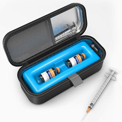 SHBC Medical Cooler Insulin Vial Carrying Travel Case TSA Approved Protector - Image 3