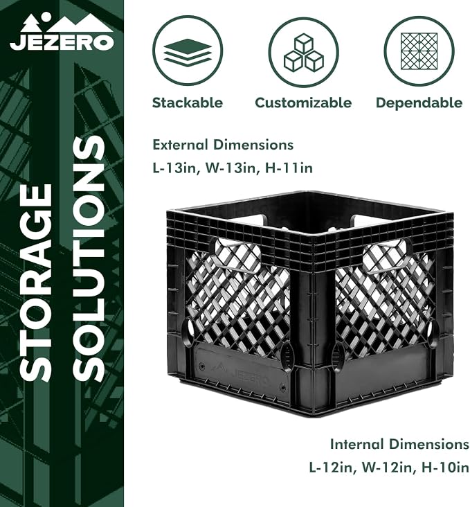 Jezero MC-16-S2 Multi-Purpose Milk Crate - Image 2