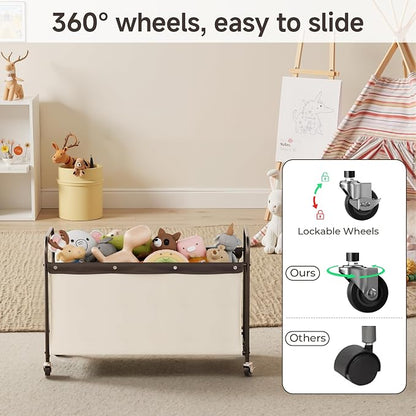 StorageWorks Toy Box with Wheels - Image 3