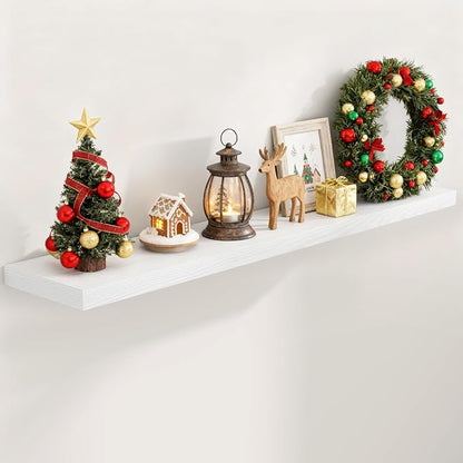 Fun Memories White 55Inch Floating Shelves by FunMemories