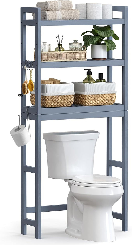 SONGMICS Over The Toilet Storage, 3-Tier Over Toilet Bathroom Organizer by Unknown