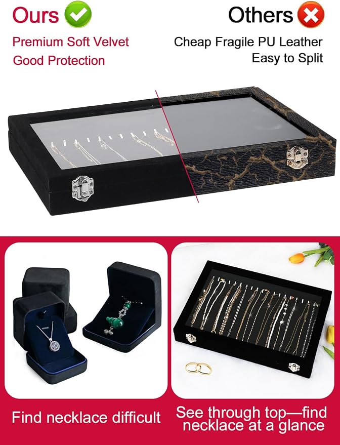 Jenseits Necklace Organizer Box, Tray - Image 4