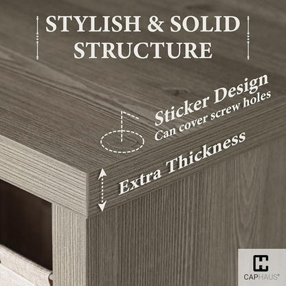CAPHAUS Sturdy Room 13-Inch Cube Storage Organizer Shelf, - Image 5