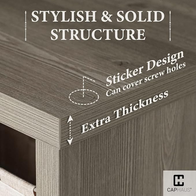 CAPHAUS Sturdy Room 13-Inch Cube Storage Organizer Shelf, - Image 5