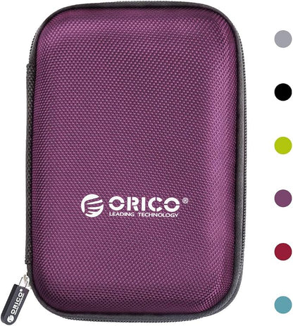 ORICO Hard Drive Case 2.5 inch External Drive Storage Carrying Bag Waterproof by ORICO