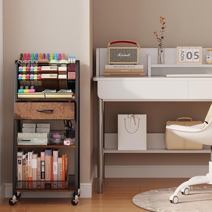 3 Tier Rolling Cart - Image 4