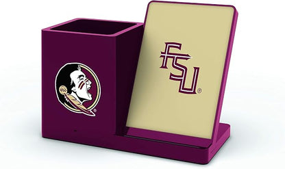 SOAR NCAA Unisex Cell Phone Wireless Charging Stand and Desktop Organizer by SOAR