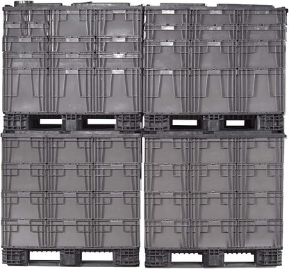 Buckhorn SW241507F101000 Plastic Straight Wall Storage Container Tote, light - Image 3
