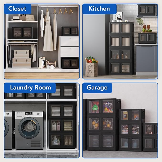FLEXIMOUNTS 304 QT Stackable Storage Bins - Image 7