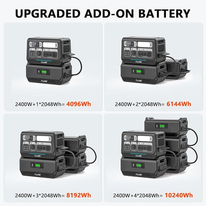 ALLWEI 2400W Portable Power Station - Image 8