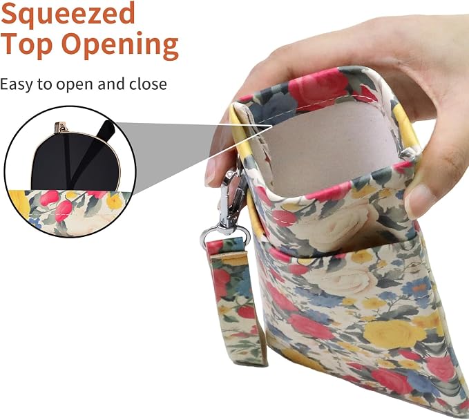 Double Eyeglass Case Soft Dual Glasses Case - Image 4