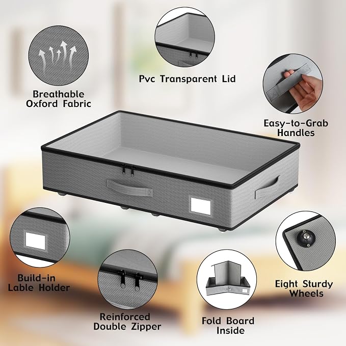 EE-RoomWorld Under Bed Storage - Image 4