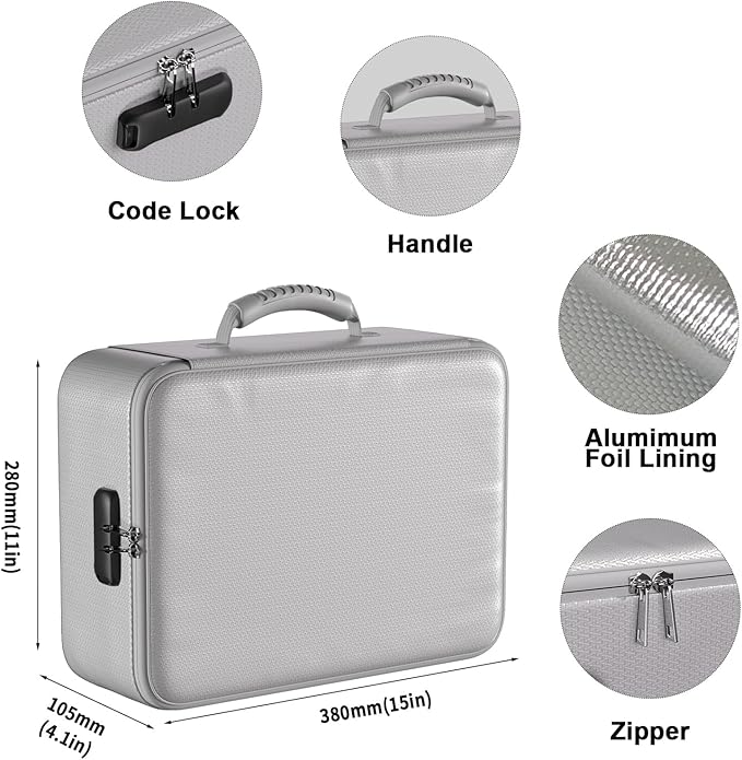 DocSafe 5200°F Fireproof Document Organizer Box - Image 5