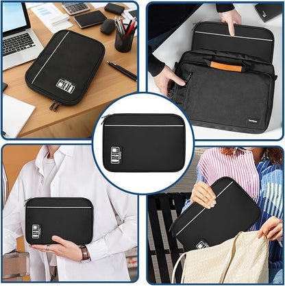 Electronic Organizer Travel Case, All-in-One Portable Cable Organizer Bag - Image 6