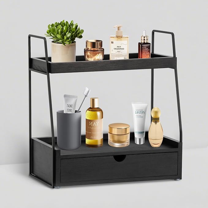 2-Tier Bathroom Organizer Countertop by dreampossible