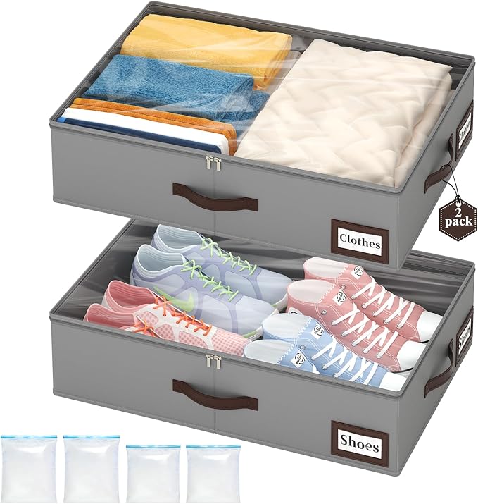 OIAHOMY 2 Pack Under Bed Storage by MasterofSpaceOptimization
