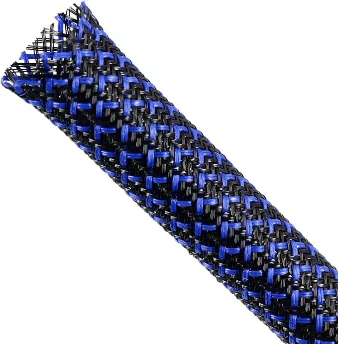 Braided Cable Sleeving, PET Expandable Braided Cable Sleeve, Flexible Mesh by ConveniencetoYourLife
