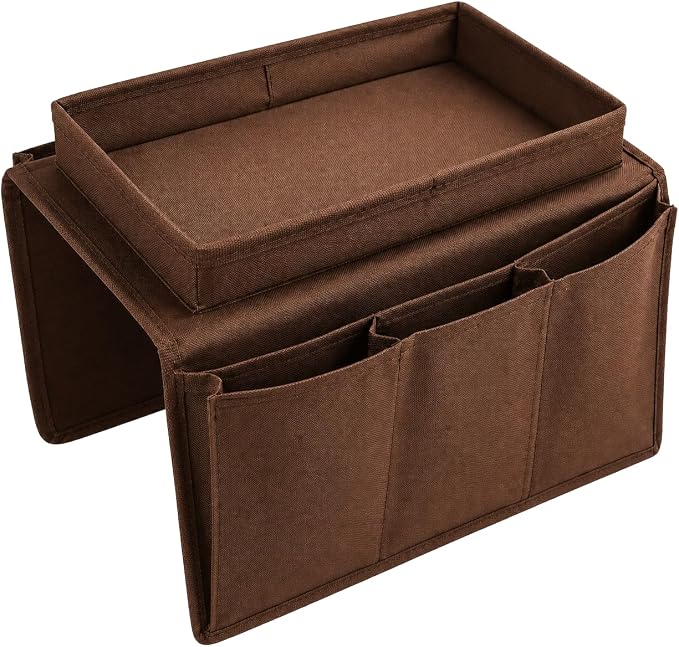 Dependable Industries inc. Essentials Sofa Armrest Table TV Remote Control - Image 6