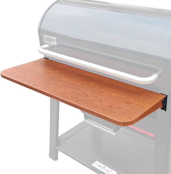 QuliMetal Foldable Front Shelf for Weber Searwood XL 600/Smoque XL, 34.80" by QuliMetal