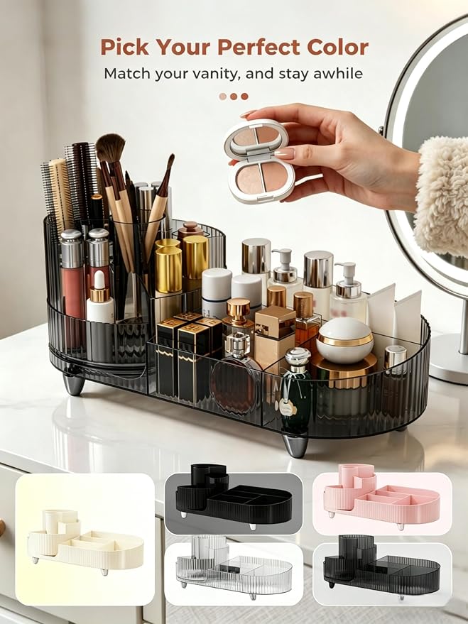 Booklov Rotating Makeup Organizer - Image 9
