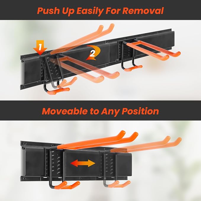 ELECROW Garage Storage Organizer, Wall Mount Rack - Image 4