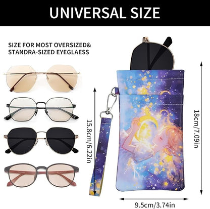 Double Eyeglass Case Soft Dual Glasses Case - Image 2
