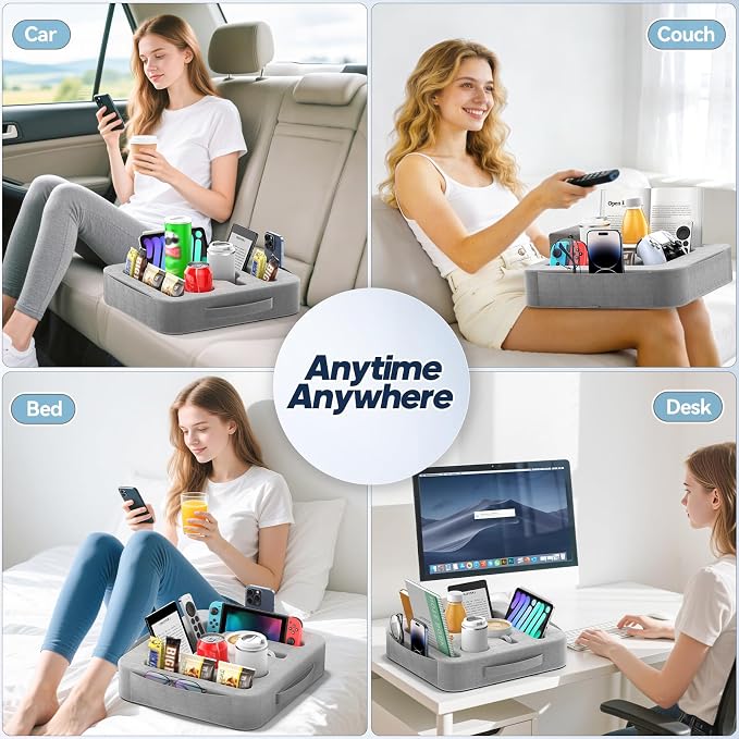 Couch Cup Holder Tray, Couch Caddy - Image 7