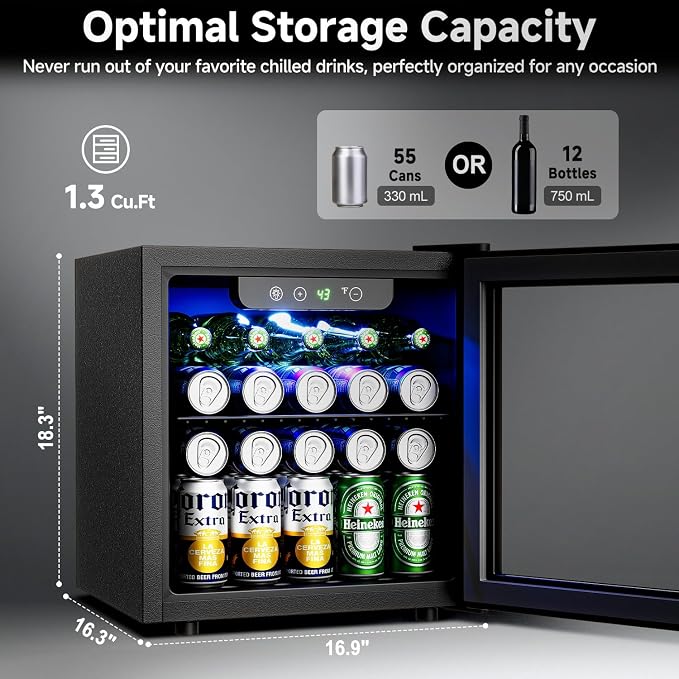 Beverage Refrigerator Cooler - Image 2