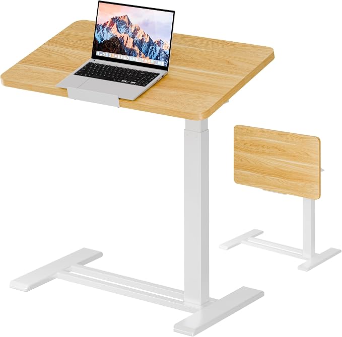 SANODESK Medical Adjustable Overbed Bedside Table - Image 6