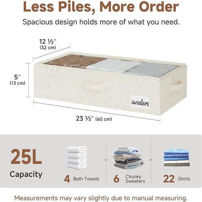 StorageWorks Under Bed Storage Containers - Image 2