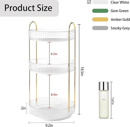 YCIA&DONE 360 Rotating Makeup Organizer and Storage - Image 4