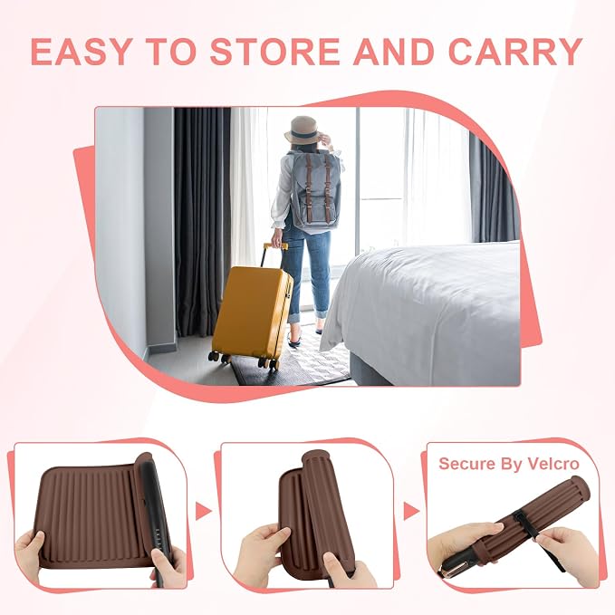 Large Silicone Heat Resistant Mat, Professional Hot Hair Tools Mat - Image 6