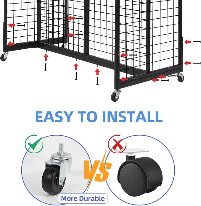 Grid Gondola Unit, Gridwall Display Stand - Image 6