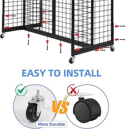 Grid Gondola Unit, Gridwall Display Stand - Image 6