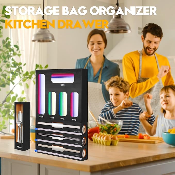 9 in 1 Foil and Plastic Wrap Dispenser - Image 7