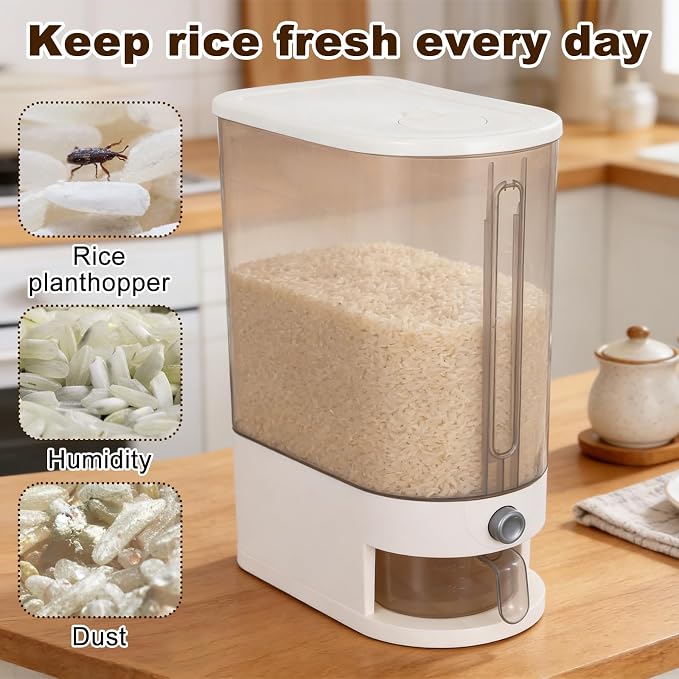 FMOACEN 22 Lbs Rice Dispenser - Image 3