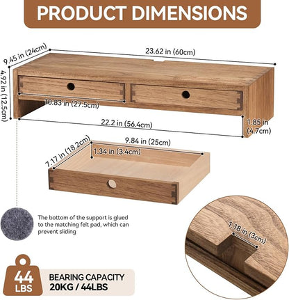 KIRIGEN Wood Monitor Stand - Image 6