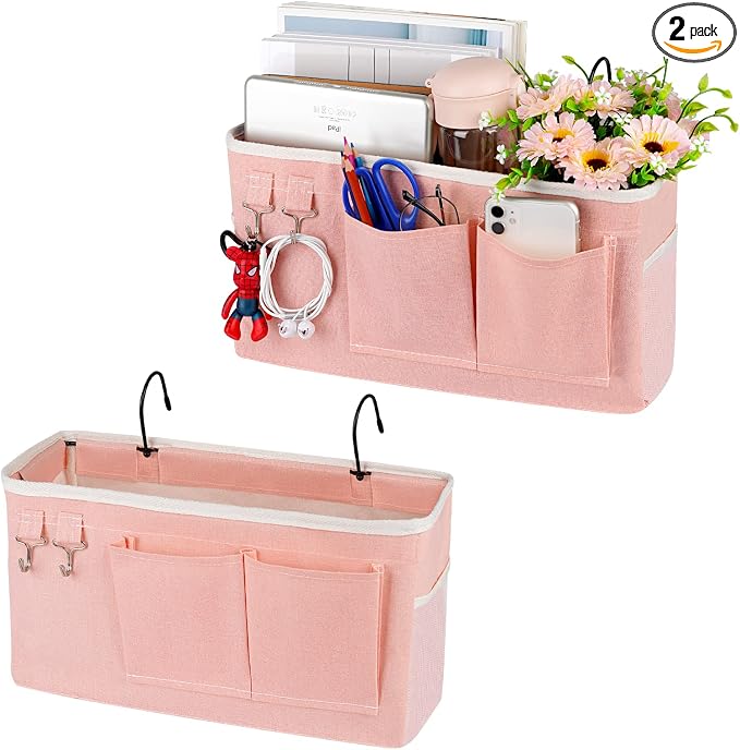 Bedside Storage Caddy/Bedside Hanging Storage Bag by Ozzptuu