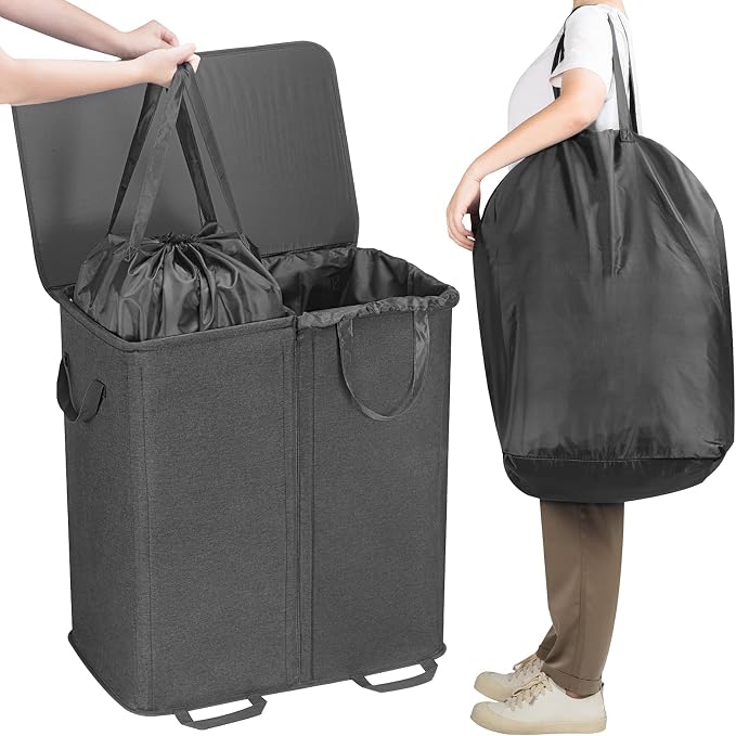 Lifewit Double Laundry Hamper - Image 4