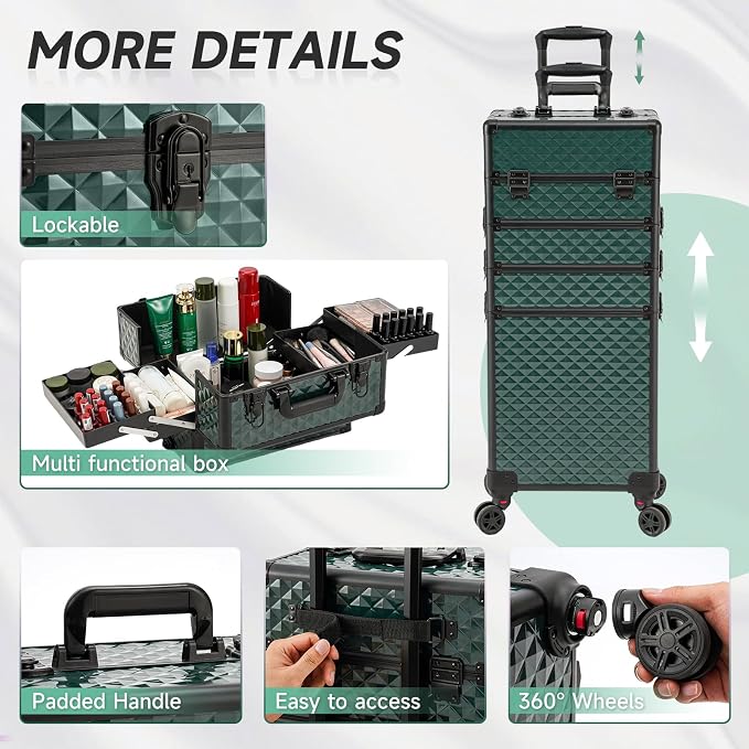 Leeora&Leekoo Portable Multi-Storey Nail Case - Image 5