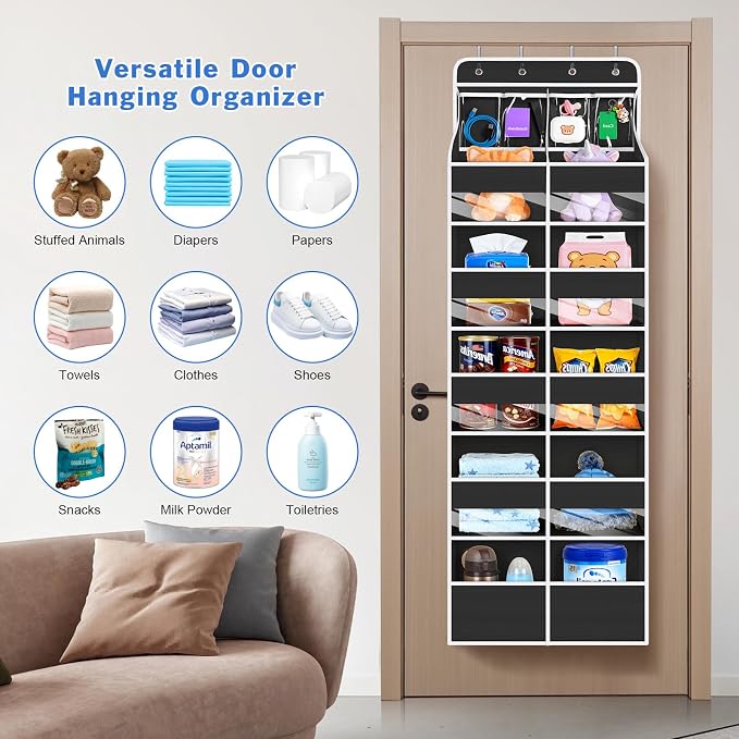 Univivi Upgraded Over the Door Organizer - Image 9