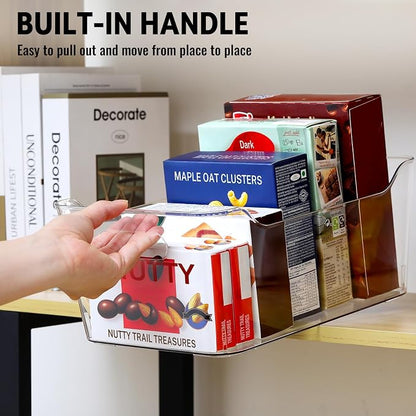 12 PACK Multi-Use Clear Plastic Storage Bins - Image 6