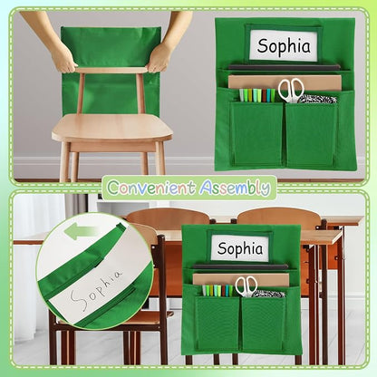 gisgfim 24 Pcs Small Chair Pockets - Image 5